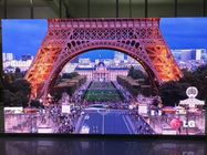 1500 سی دی / متر مربع P1.25 تبلیغات LED ویدئو وال 400 * 300 میلی متر داخلی صفحه نمایش LED تمام رنگی