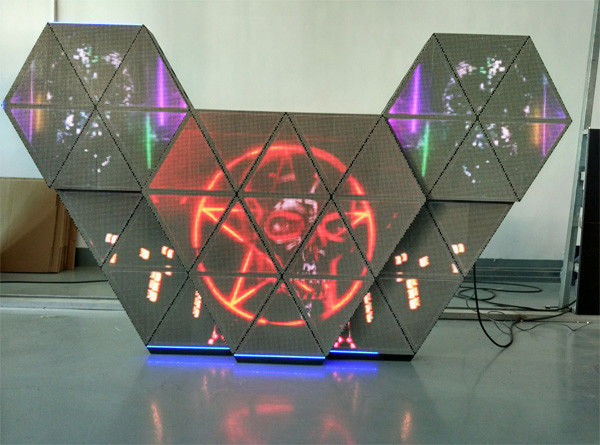 P5 کامل رنگ موسیقی LED Dj غرفه نما با زاویه دید گسترده برای تلویزیون استودیو / میله