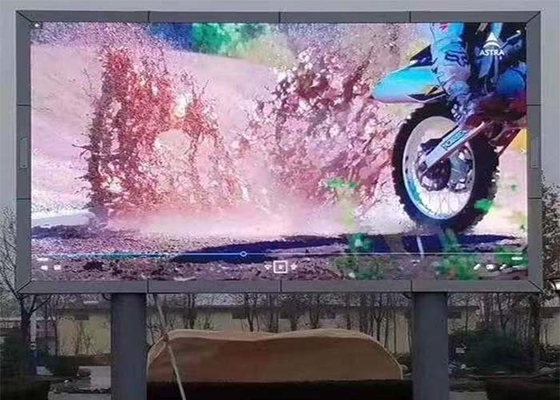 صفحه نمایش LED تمام رنگی در فضای باز P8 P10 HD SMD3535 کابینت 960*960 میلی متر