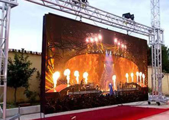 اجاره صفحه نمایش LED SMD1921 3840Hz در فضای باز با 2 سال گارانتی