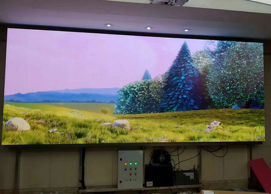 P1.5 P1.8 Fine Pitch Led Video Wall Die Casting آلومینیوم 600*337.5mm