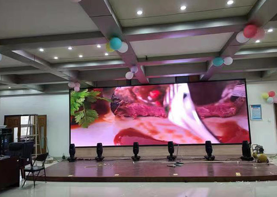 P2 P2.5 صفحه نمایش تخت LED RGB 3840 هرتز ماتریس صفحه نمایش تبلیغاتی