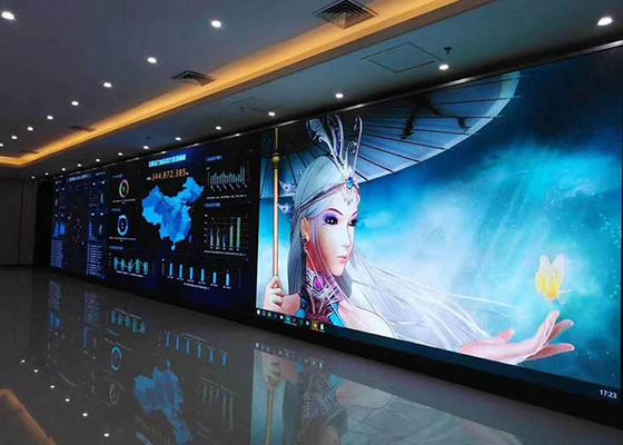 صفحه نمایش LED تمام رنگی داخلی با وضوح بالا، پنل ماژول RGB برای نمایش تلویزیونی