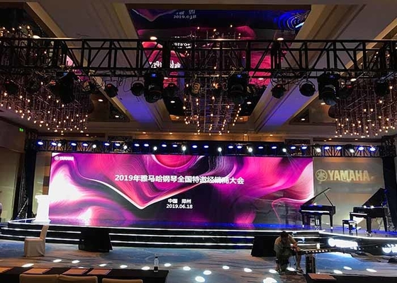 صفحه نمایش LED تلویزیون با زاویه دید بزرگ Big Stage Background Display LED