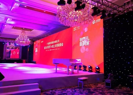 صفحه نمایش LED تلویزیون با زاویه دید بزرگ Big Stage Background Display LED