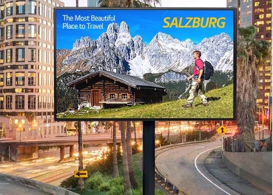 محافظ IP65 P4 صفحه نمایش ستونی LED 320*160mm با سرویس عقب