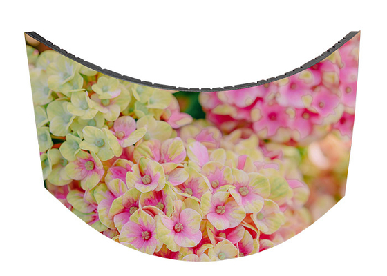 ماژول لوله ای LED مغناطیسی GOB انعطاف پذیر P1.5 P1.8 P2 P2.5 P4 برای راه نگهداری جلو / عقب