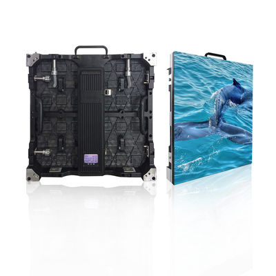 SMD Full Color Outdoor Outdoor لود صفحه نمایش 4mm پیکسل زمین آلومینیوم مشخصات کابینه