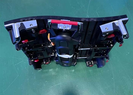 IP43 Indoor P2.9 Rental Led Screen, 7680 refresh rate پس زمینه متحرک و منحنی برای رویدادهای صحنه ای