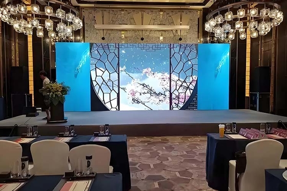 P2.9 صفحه نمایش LED صحنه داخلی با قدرت کم شکاف بی سیم برای تئاتر و اجاره های تجاری