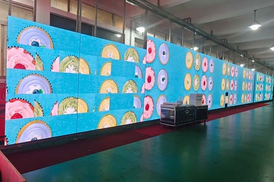 P2.9 صفحه نمایش LED صحنه داخلی با قدرت کم شکاف بی سیم برای تئاتر و اجاره های تجاری