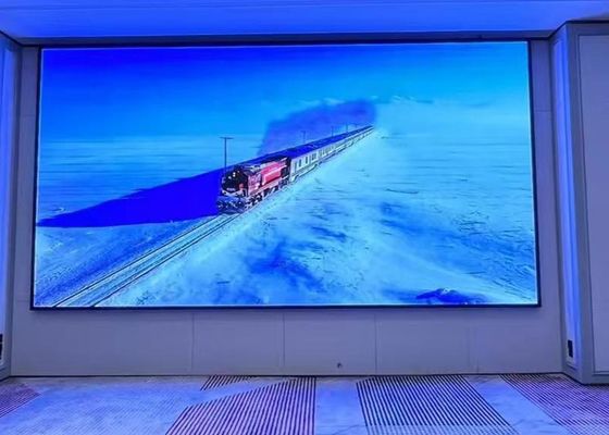 صفحه نمایش LED با تراکم بالا و فاصله پیکسلی کم P1.56 برای نصب ثابت و آویزان در محیط داخلی