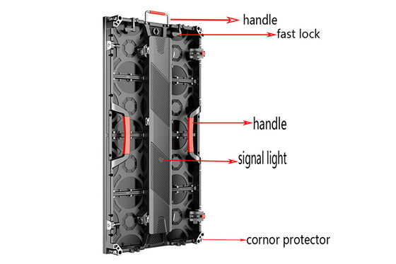 صفحه نمایش های LED اجاره ای داخلی P1.9/P2.6 500*500/500*1000 میلی متری برای رویدادهای صحنه