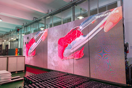 صفحه نمایش LED ظریف P2.9/P3.9 500*1000 میلی‌متری داخلی برای تئاتر و اجاره‌های تجاری