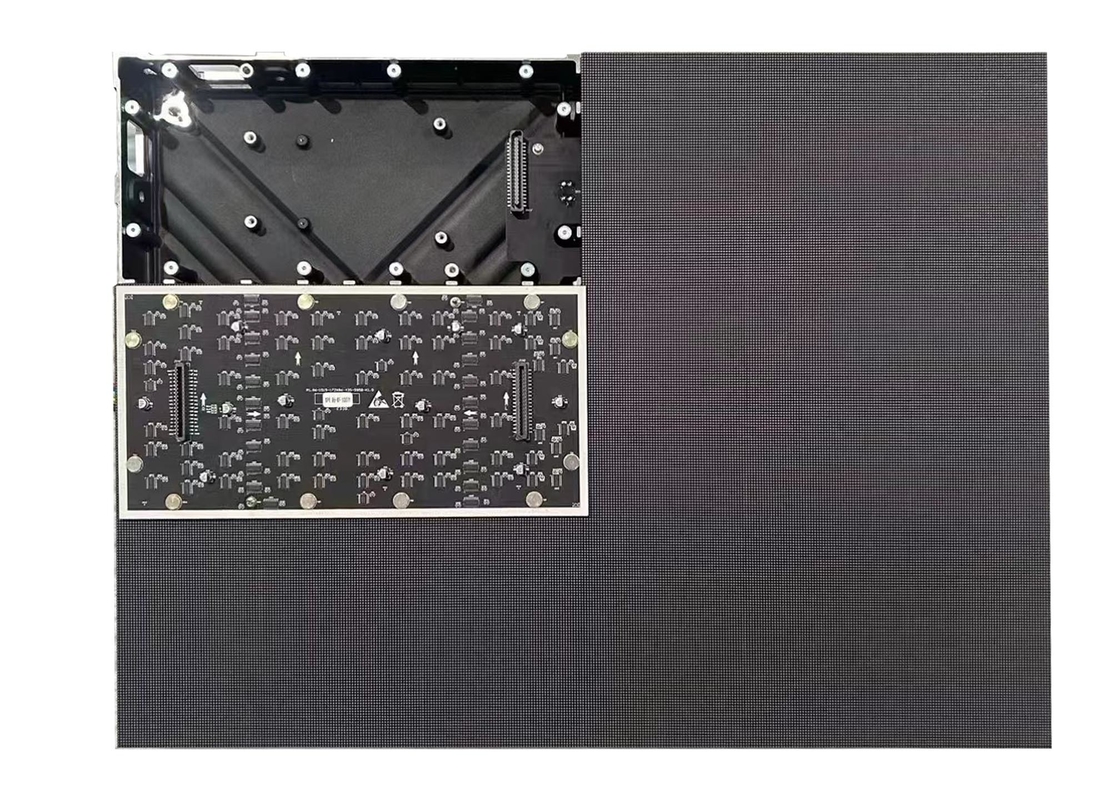 P1.25 صفحه نمایش LED RGB داخلی 640 * 480mm کابینت آلومینیوم برای کلیسا با اتصال هاب