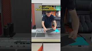 تست Slap Slap Screen LED 33mm فوق العاده نازک! 💥 بدون کابل و #شورت بدون سوسو